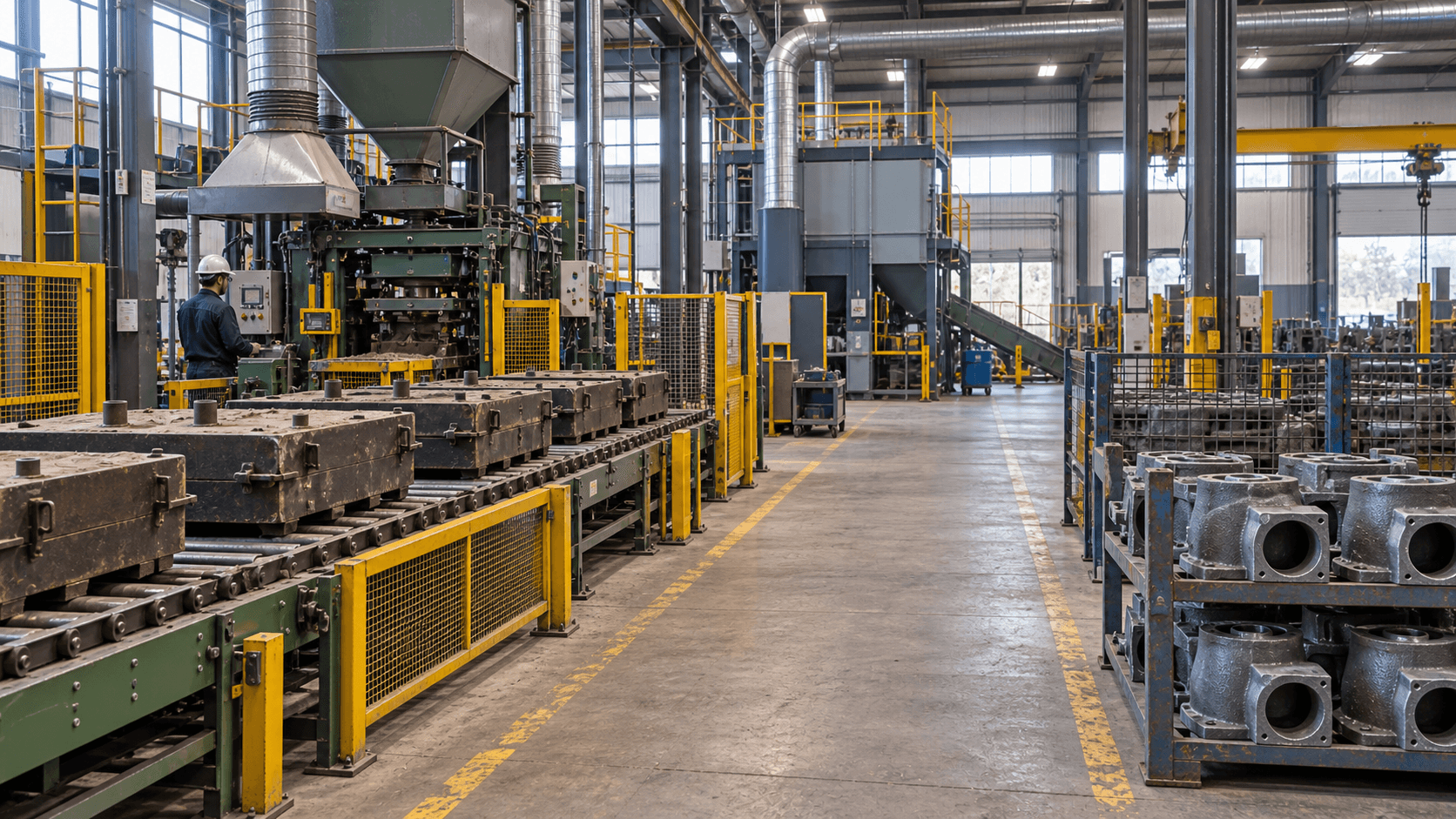 Machining & Casting & Pressing — workshop photo