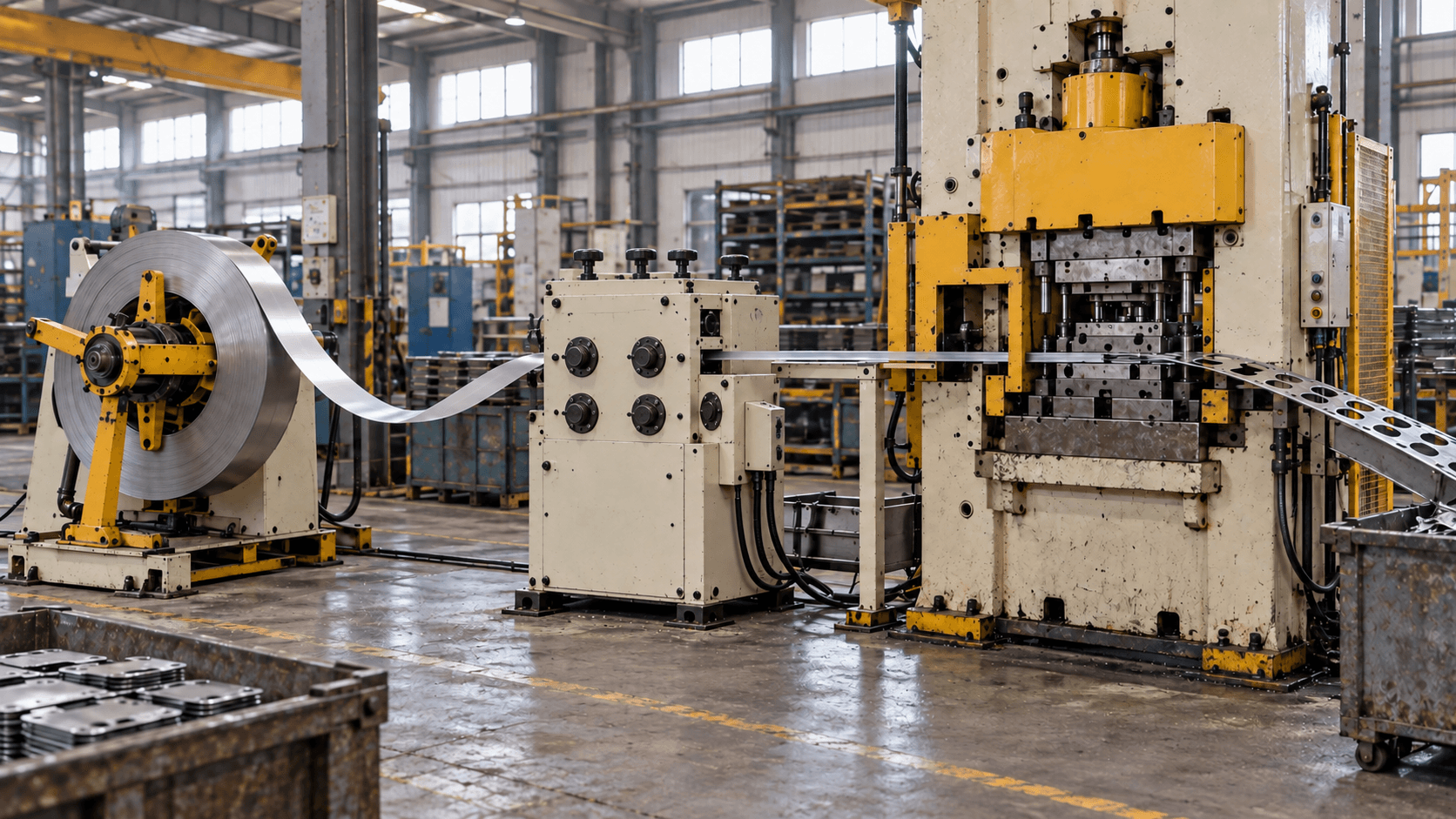 Machining & Casting & Pressing — workshop photo